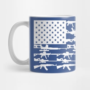 Stars, Stripes and Guns Mug